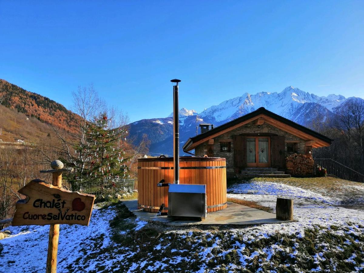 Chalet Cuore Selvatico Monno Kültér fotó